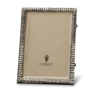 L&#39;Objet Scales 8 x 10 Inch Platinum Picture Frame, MPN: F3300L,