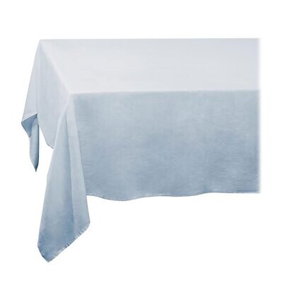 L&#39;Objet Linen Sateen Tablecloth Large Light Blue LN4721, MPN: LN4721,