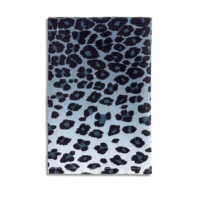 L&#39;Objet Linen Sateen Leopard Napkins Set of 4 Blue LN5611, MPN: LN5611,
