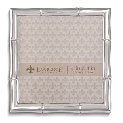 Bamboo Silver-tone 4x4 Metal Photo Frame GM25544, MPN: GM25544, 751148081566