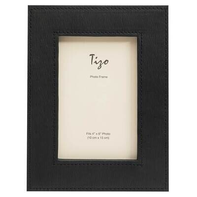 Tizo 4 x 6 Inch Black Wall Texture Picture Frame TH171BK46, MPN: TH171BK46,