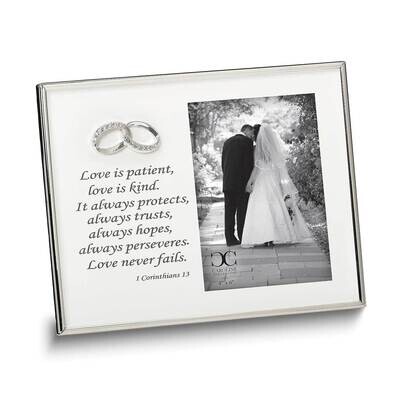 Silver-tone Wedding Frame GM25608, MPN: GM25608, 89945746396