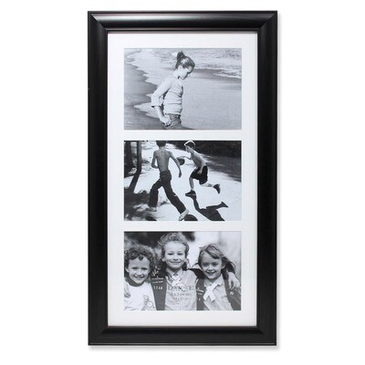 Black Collage Picture Frame - Three Opening 5 x 7 Inch Gallery Picture Frame GM14226, MPN: GM14226,…