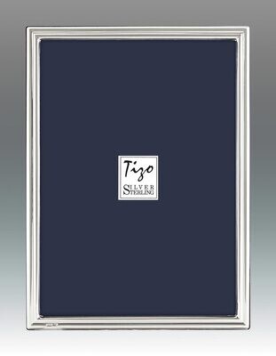 Tizo 4 x 6 Inch Atlantis Sterling Silver Picture Frame, MPN: 1889-46,