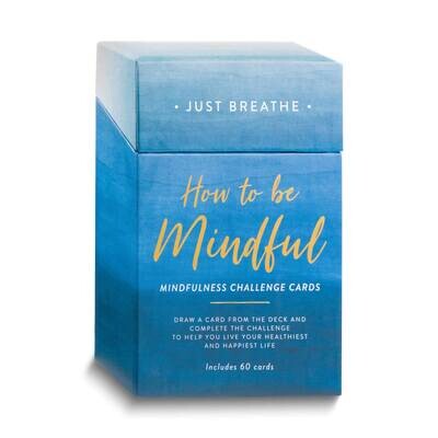 HOW TO BE MINDFUL Inspirational 60 Card Deck GM24480, MPN: GM24480, 826635246770