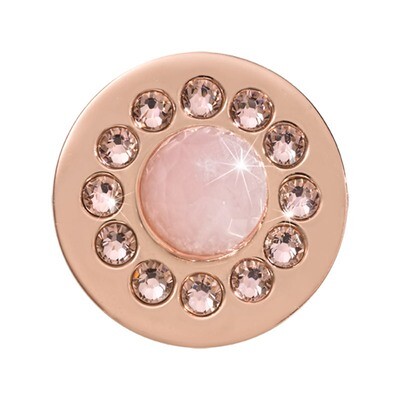 Nikki Lissoni Id Like To Give You Harmony &amp; Positivity Rose Gold-Plated 23mm Coin C1500RGS, MPN: C1…