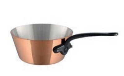 Mauviel M&#39;200CI Splayed Saute Pan 24cm 692324