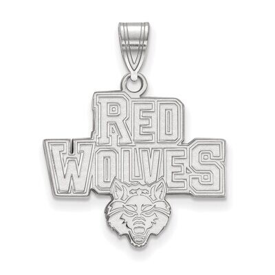Arkansas State University Large Pendant Sterling Silver SS006ASU, MPN: SS006ASU, 886774677880