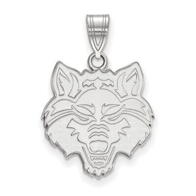 Arkansas State University Large Pendant 14k White Gold 4W002ASU, MPN: 4W002ASU, 886774826080