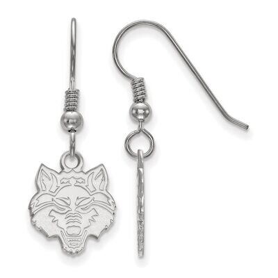 Arkansas State University Small Dangle Earring Wire Sterling Silver SS003ASU, MPN: SS003ASU, 886774…