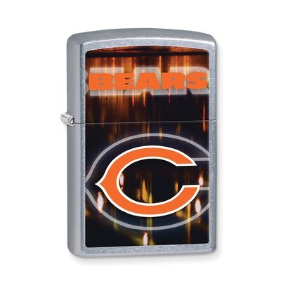 Zippo Chicago Bears High Polish Chrome Lighter GL6562, MPN: GL6562, 191693108897
