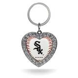 MLB Chicago White Sox Rhinestone Heart Key Chain GC7875, MPN: GC7875, 94746936969