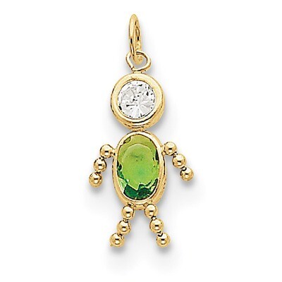 August Boy Birthstone Charm 10k Gold 10XCK171, MPN: 10XCK171, 716838192571