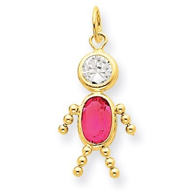 October Boy Birthstone Charm 14k Gold XCK175, MPN: XCK175, 716838170616