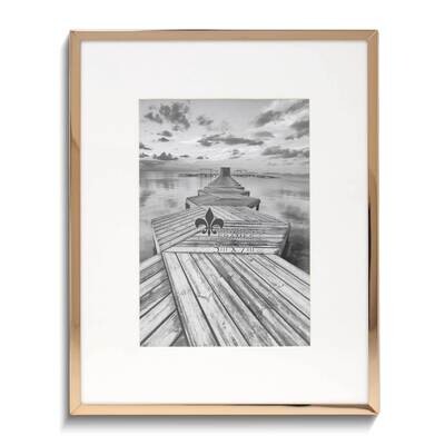 Gold-tone Matted 5 x 7 Inch Photo Picture Frame GM25509, MPN: GM25509, 751148078863