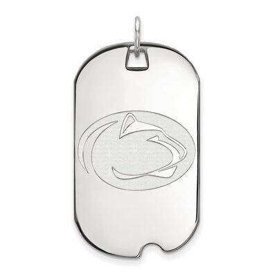 Penn State University Large Dog Tag Sterling Silver SS031PSU, MPN: SS031PSU, 886774695341