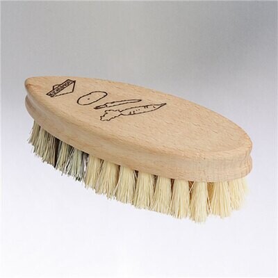 Frieling Vegetable Brush Wood Handle Natural Bristles 5.5&quot; x 2.5&quot; K0973501000