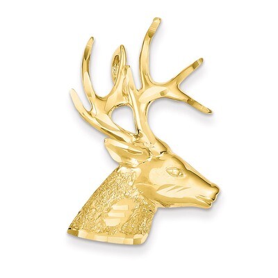 Laser Cut Deer Charm 14k Gold LZ11, MPN: LZ11, 752908134331