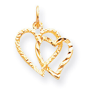Heart Charm 10k Gold 10C218, MPN: 10C218, 883957477718