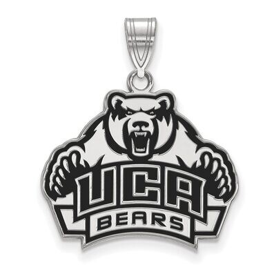University of Central Ark Large Enamel Pendant Sterling Silver SS005UCA, MPN: SS005UCA, 886774704685