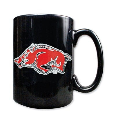 University of Arkansas 15oz Black Ceramic Mug GC1739, MPN: GC1739, 89006534412
