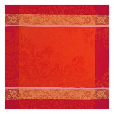 Le Jacquard Francais Voyage Iconique Red Napkin 23 x 23 Inch 28597 Set of 4, MPN: 28597, 3660269285…