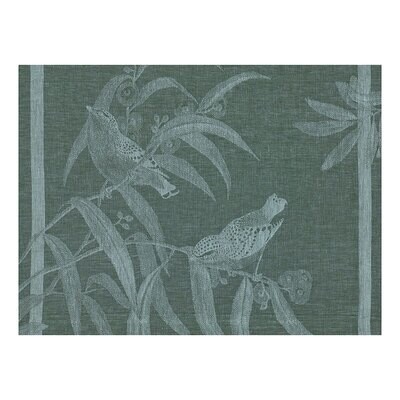 Le Jacquard Francais Voyage Iconique Green Placemat 20 x 14 Inch 28590 Set of 4, MPN: 28590, 366026…