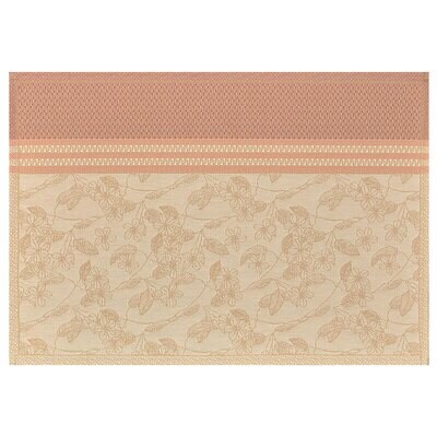 Le Jacquard Francais Essentiel Gravure Enduit Beige Coated Placemat 20 x 14 Inch 28692 Set of 4, MP…