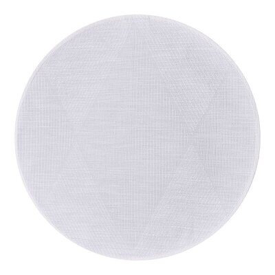 Le Jacquard Francais Club Losanges White Placemat Diameter 16 Inch 28848 Set of 4, MPN: 28848, 3660…