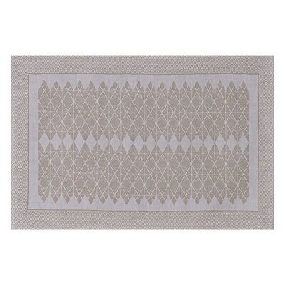Le Jacquard Francais Club Ligne Beige Placemat 20 x 12 Inch 28824 Set of 4, MPN: 28824, 36602692882…