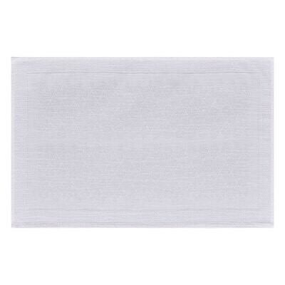 Le Jacquard Francais Club Ligne White Placemat 20 x 12 Inch 28849 Set of 4, MPN: 28849, 36602692884…