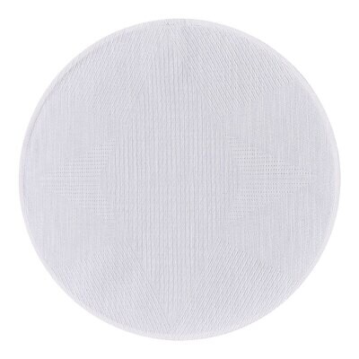 Le Jacquard Francais Club Etoile White Placemat Diameter 16 Inch 28851 Set of 4, MPN: 28851, 366026…