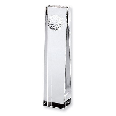 Large Optic Glass Golf Ball Obelisk GP5242, MPN: GP5242, 47105041323