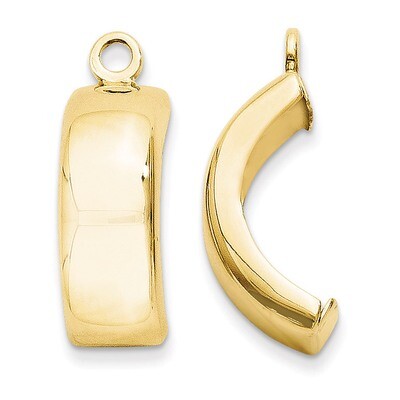 Earring Jackets 14k Gold Polished Y7900J, MPN: Y7900J, 886774370934