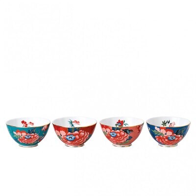 Wedgwood Paeonia Blush Bowl 4.7 Inch Set of 4 40032142, MPN: 40032142, 701587384438