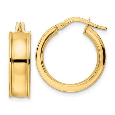 Hoop Earrings 14k Gold Polished TF2047, MPN: TF2047, 883957987927