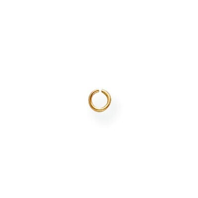 22 Gauge 4.1mm Round Jump Ring Setting 14k Yellow Gold YG2867, MPN: YG2867,