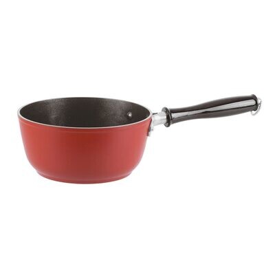 Sambonet Quarzo Nero Nonstick Sauce Pan 1 Handle Red 7 Inch 61 Oz. 1.9 Qts 51006R18, MPN: 51006R18,…