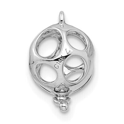 Pearl Enhancer Pendant Setting 14k White Gold WG1487, MPN: WG1487,