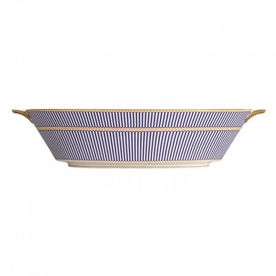 Wedgwood Anthemion Blue Open Vegetable Bowl, MPN: 5C102502215, 91574131498