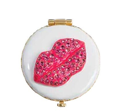 Jay Strongwater Monroe Lip Compact SCB8078-216, MPN: SCB8078-216, 848510039727
