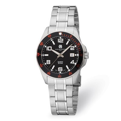 Charles Hubert Black Dial Men&#39;s Watch Stainless Steel XWA5525, MPN: XWA5525, 848870007947