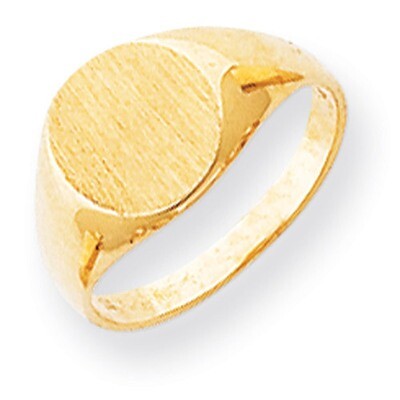 Signet Ring 14k Gold RS275, MPN: RS275, 883957498669