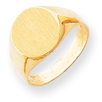 Signet Ring 14k Gold RS277, MPN: RS277, 883957534299