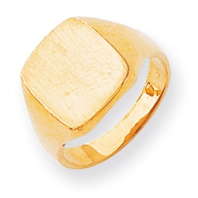 Signet Ring 14k Gold RS309, MPN: RS309, 883957467672