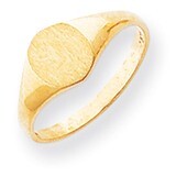 Signet Ring 14k Gold RS273, MPN: RS273, 883957483726