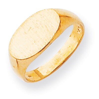 Signet Ring 14k Gold RS247, MPN: RS247, 883957492513