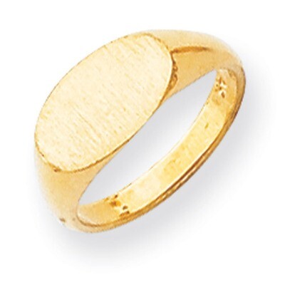 Signet Ring 14k Gold RS246, MPN: RS246, 883957369242