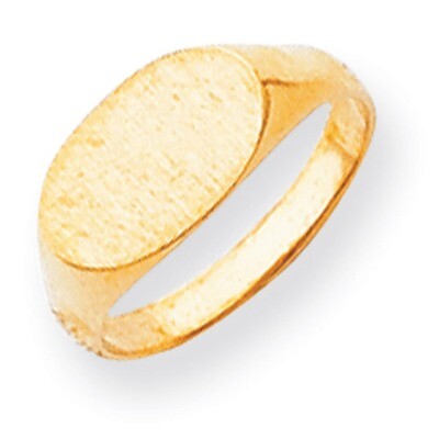 Signet Ring 14k Gold RS239, MPN: RS239, 883957467597
