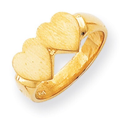 Signet Ring 14k Gold RS518, MPN: RS518, 883957410920